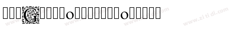 EB GaramondCrimson字体转换